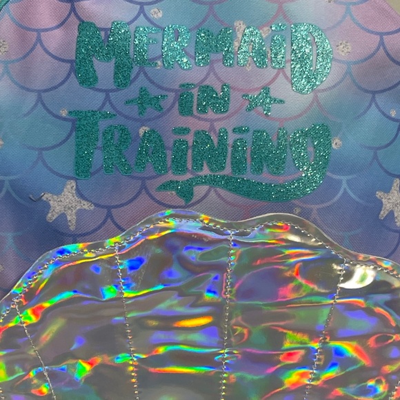 Mermaid in Training Girls Backpack – 16” - Picture 4 of 6